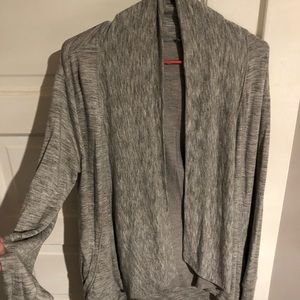 Athleta grey cardigan